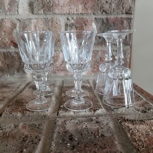 Vintage Sherry Glass Set